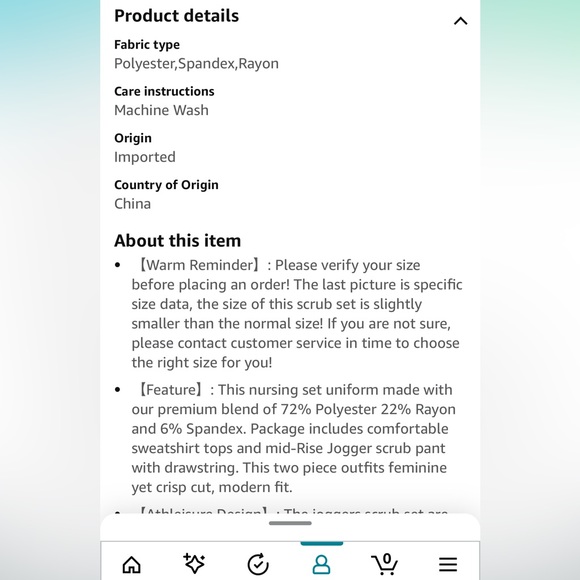 NWT Women’s Scrubs set - Picture 3 of 6